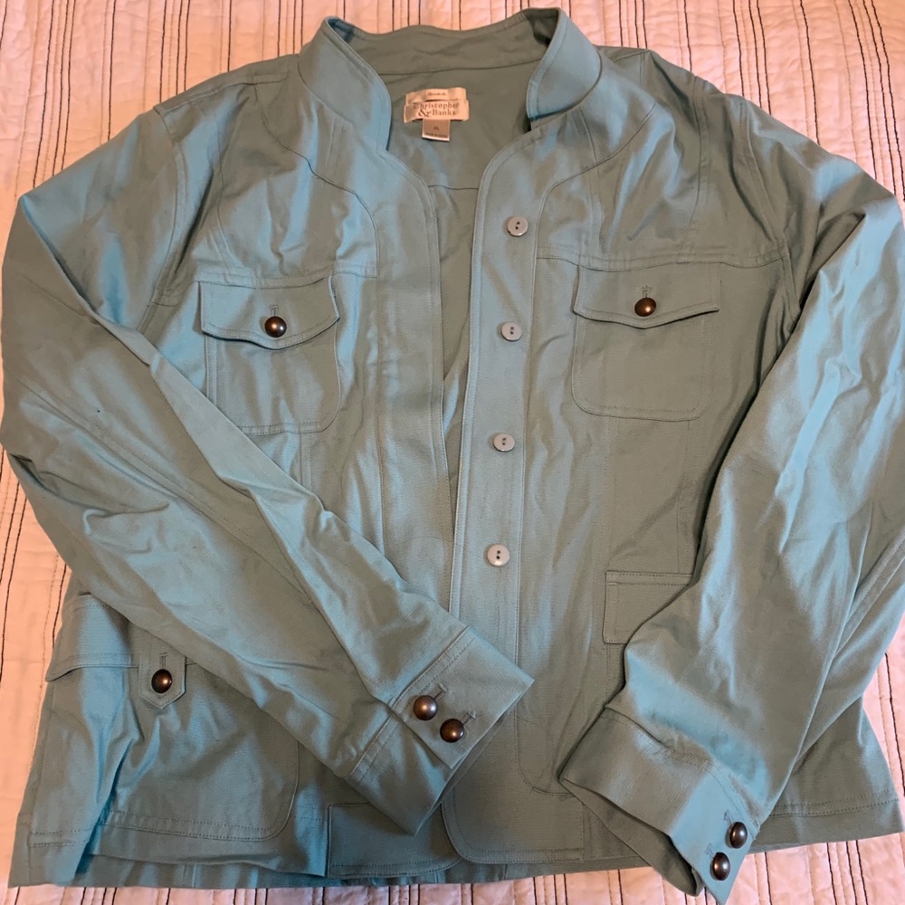 Teal Jacket